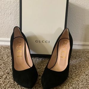 Gucci Suede Heels